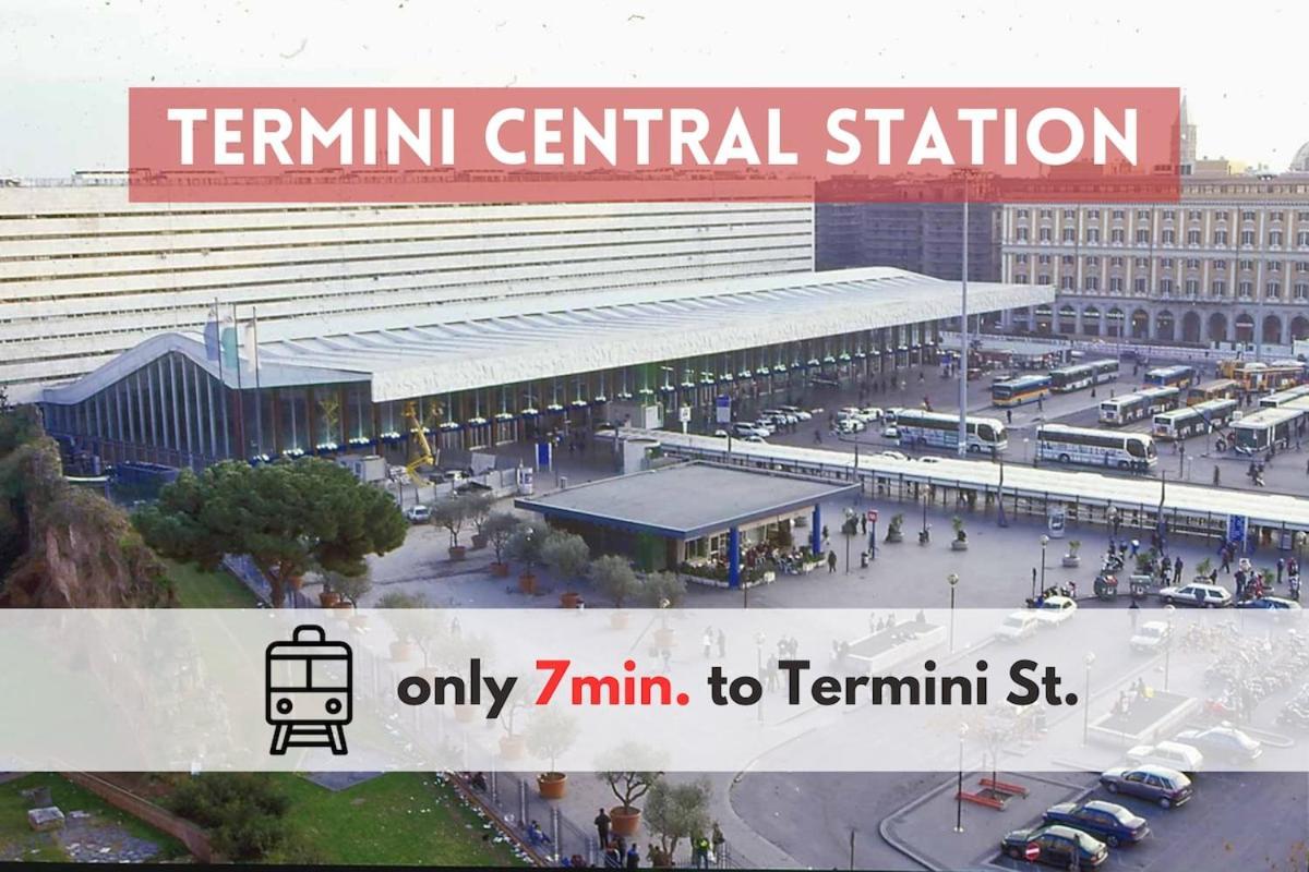 In Tuscolana Train Station & Metro A Appartement